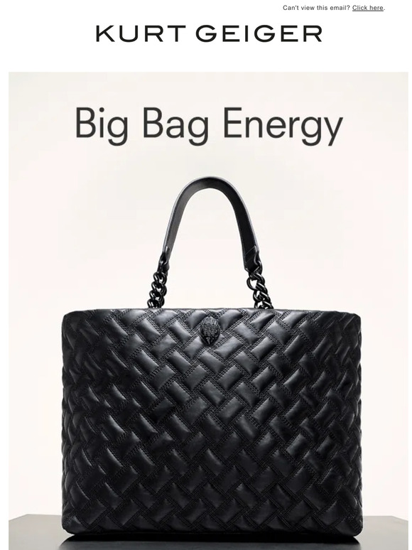 Kurt Geiger Big Bag Energy Milled