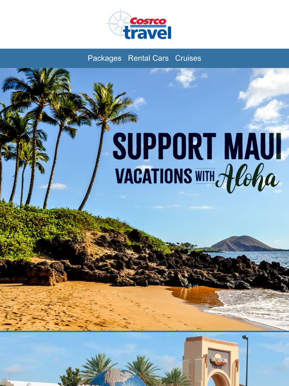 Costco Support Maui! Vacations with Aloha Milled
