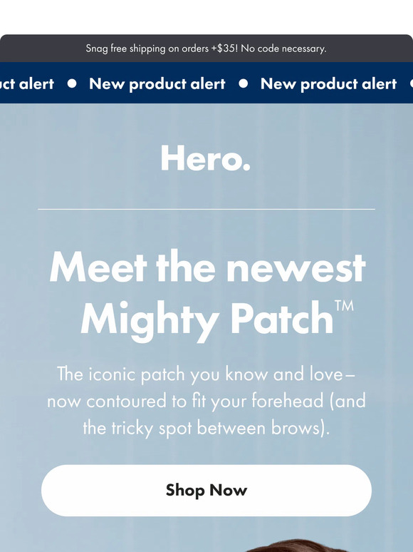 Mighty Patch Introducing Mighty Patch™ Forehead patch 🤩 Milled
