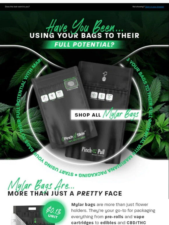 Marijuana Packaging You Might Have Wasted Potential 👀 Milled