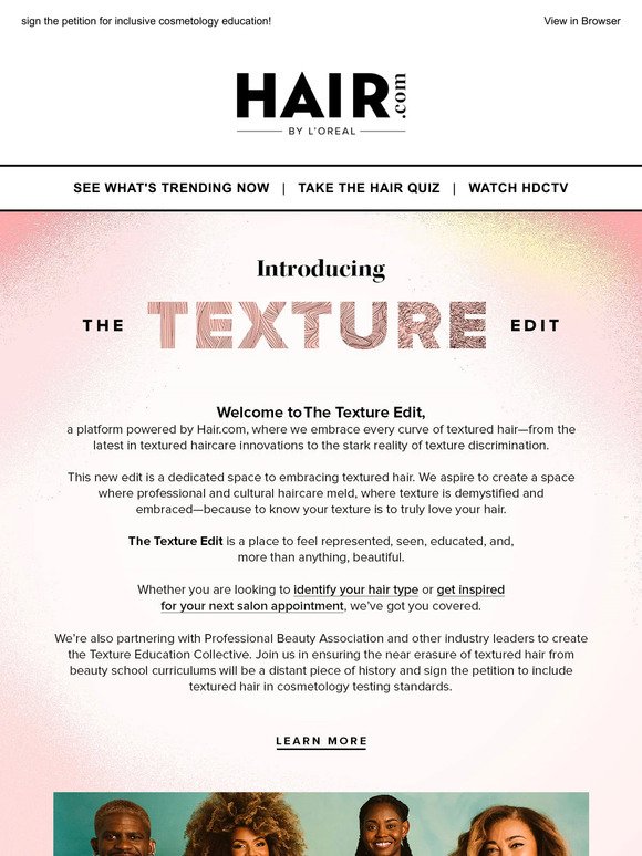 Discover Your Texture: Embrace the Beauty of Textured Hair with The Texture Edit