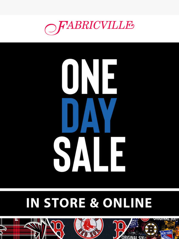 Ready for Game Day?  Sale is on TOMORROW!