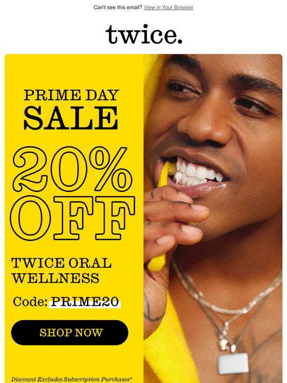[48 Hours Only] 20% Off Prime Day! 🌟