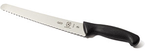 Mercer Culinary Millennia 10-Inch Wide Wavy Edge Bread Knife