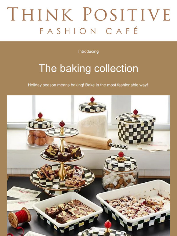 Let the holiday baking season begin with MacKenzie-Childs!