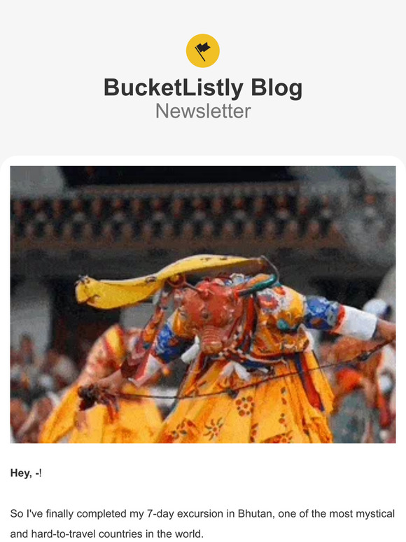 Bhutan: The Land of Myth and Magic