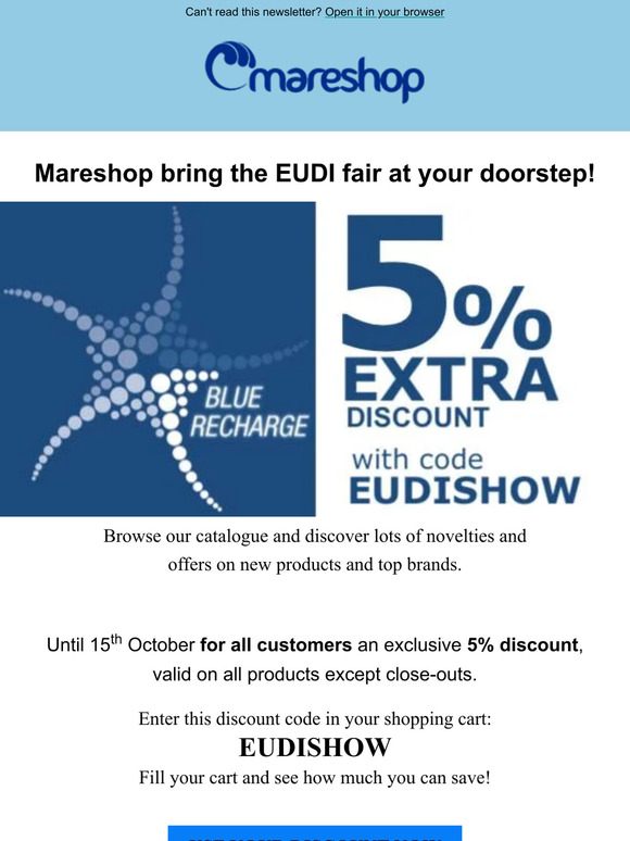 29th Eudi Show, find out our offer