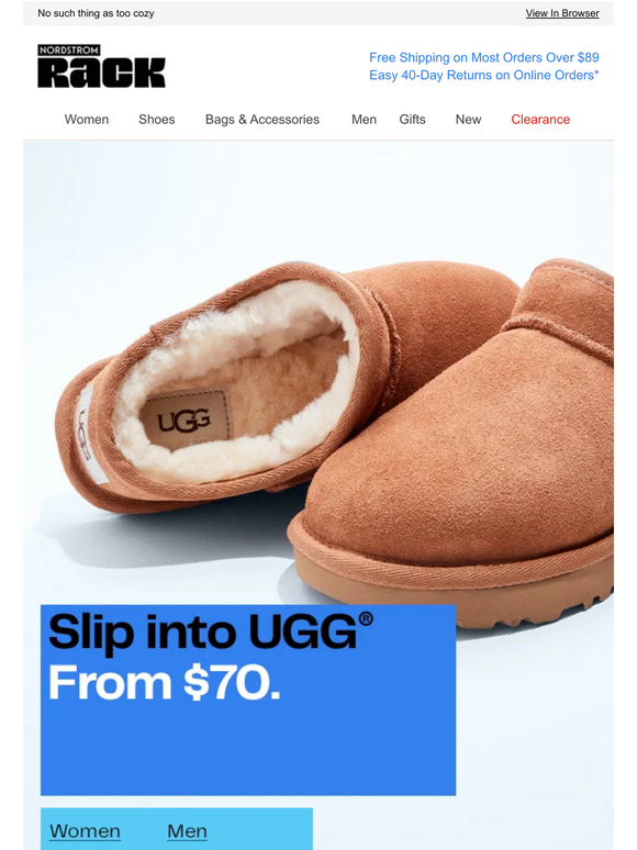 Nordstrom UGG® & Barefoot Dreams® for all Milled