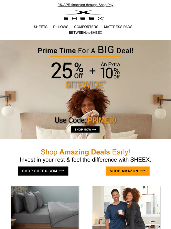 Sheex It's the Prime Time for a BIG Deal 💲💲💲 Milled