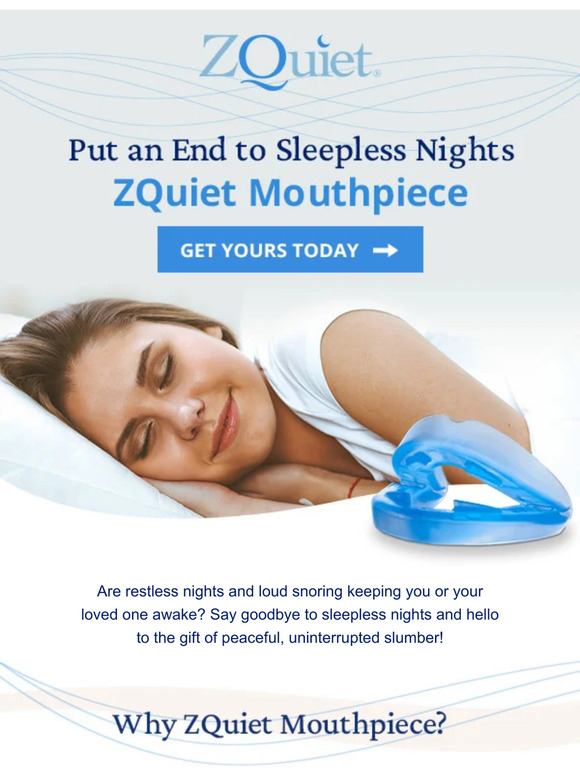 No More Sleepless Nights... 😊