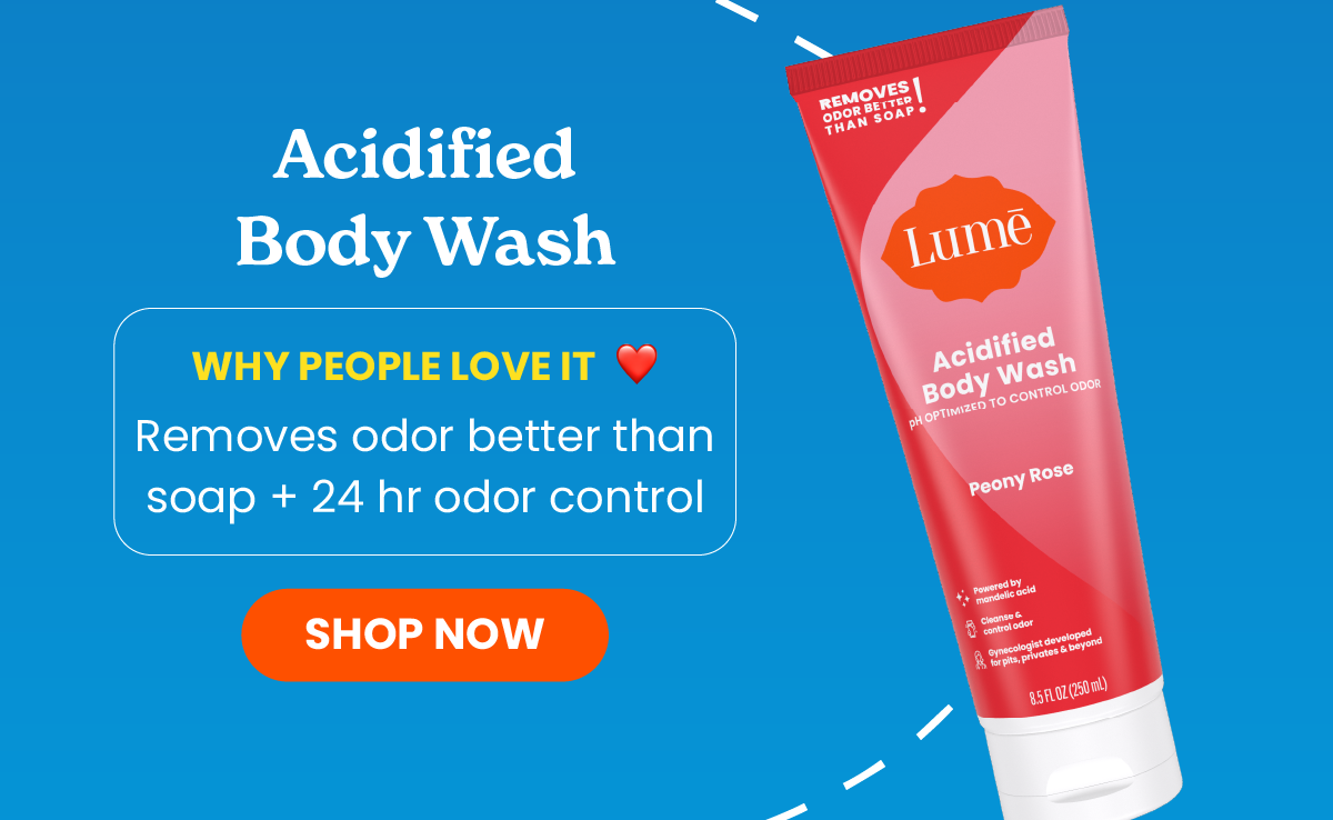 Lume Acidified Body Wash