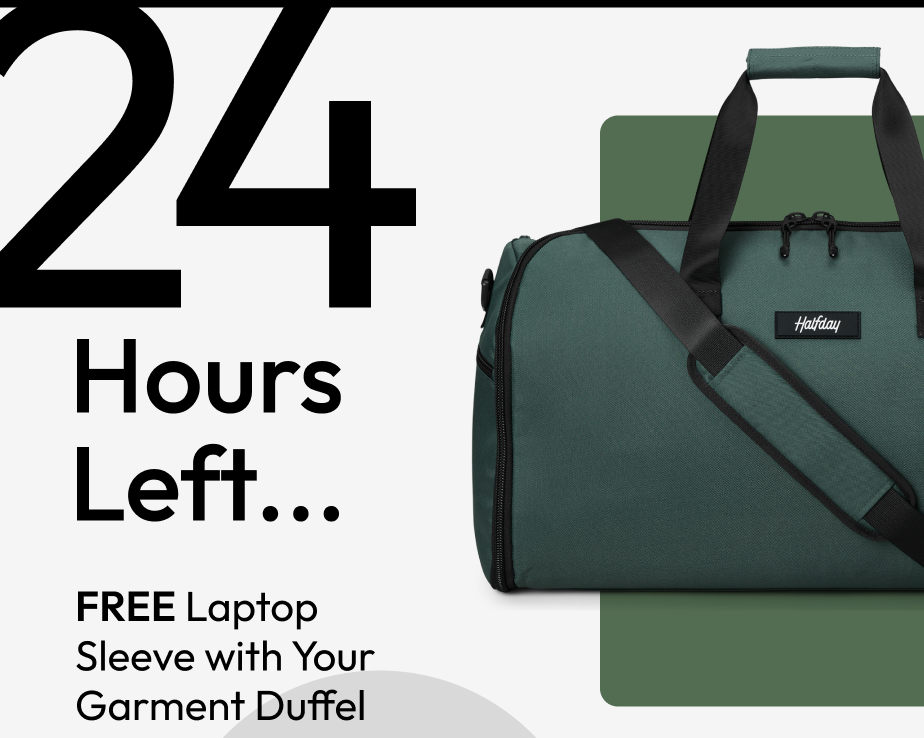 24 Hours Left for your Laptop sleeve
