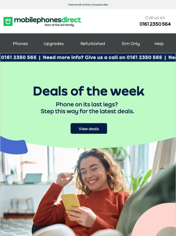 Mobile Phones Direct iPhone 15 from £39pm🤩 Milled