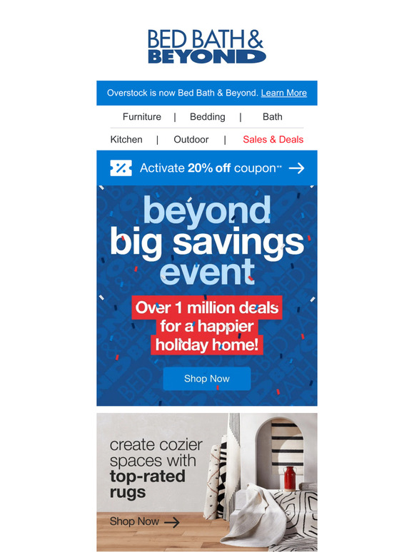 bedbathandbeyond Beyond Big Savings Start Now! 🙌 Milled