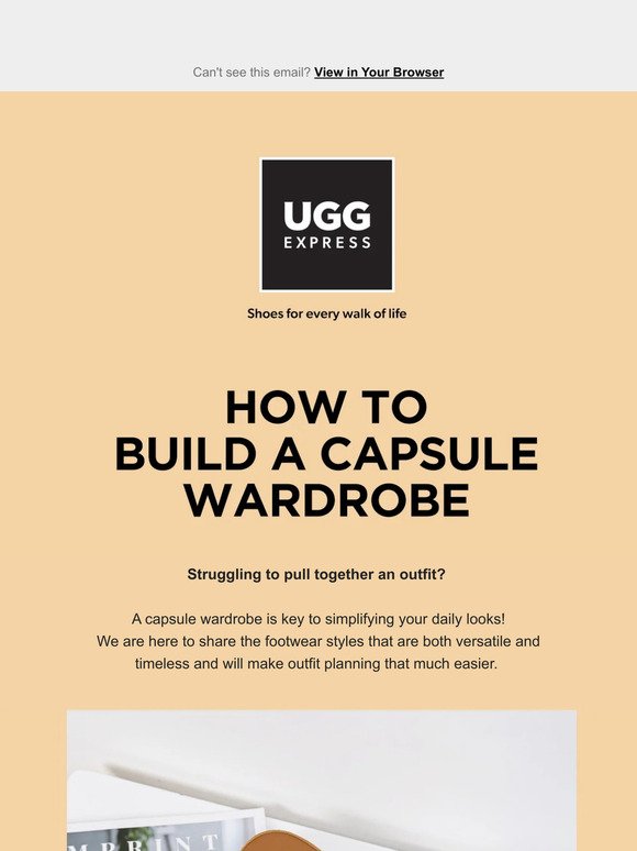 UGG Express: Your Capsule Wardrobe Guide 👗 | Milled