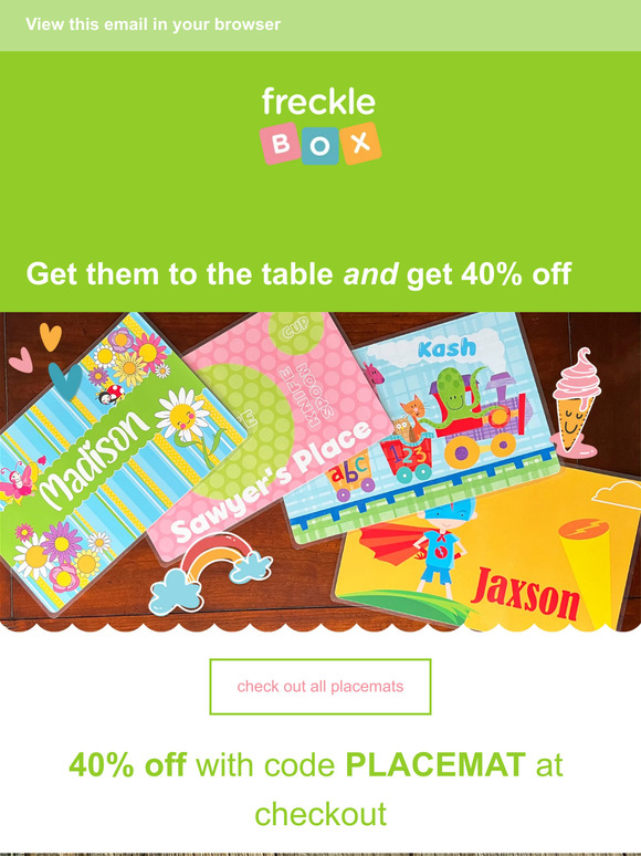 Frecklebox: Make mealtime fun for kids AND save money 🥣 | Milled