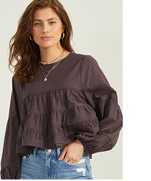 The Brady Baby Doll Top