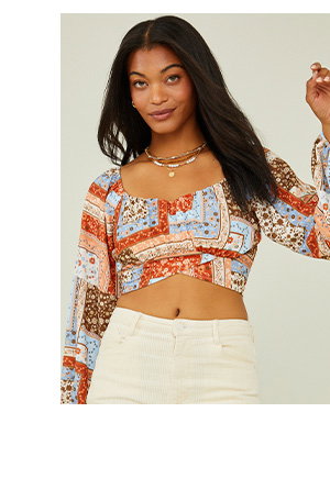 The Willa Crossover Top