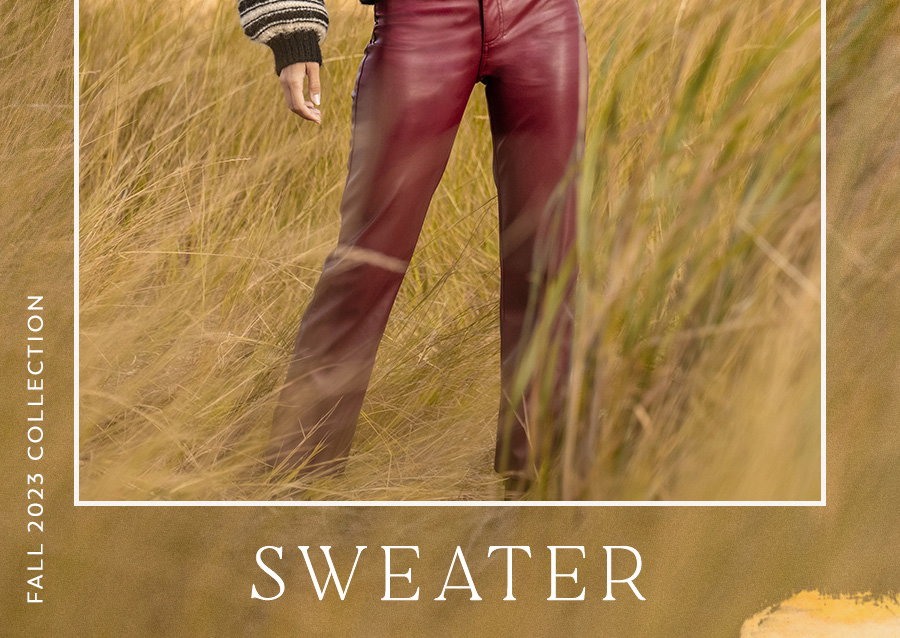 The Etta Vegan Leather Straight Pants