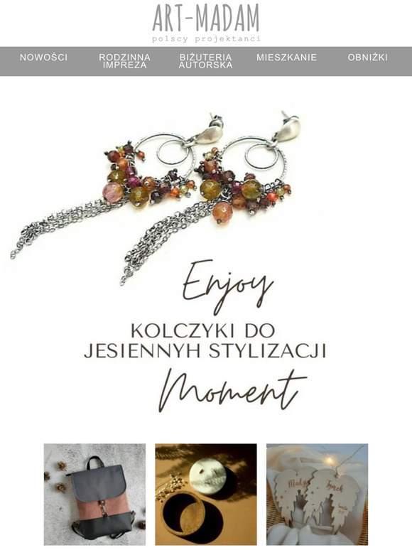 Piękne Kolczyki - na kapryśną pogodę!