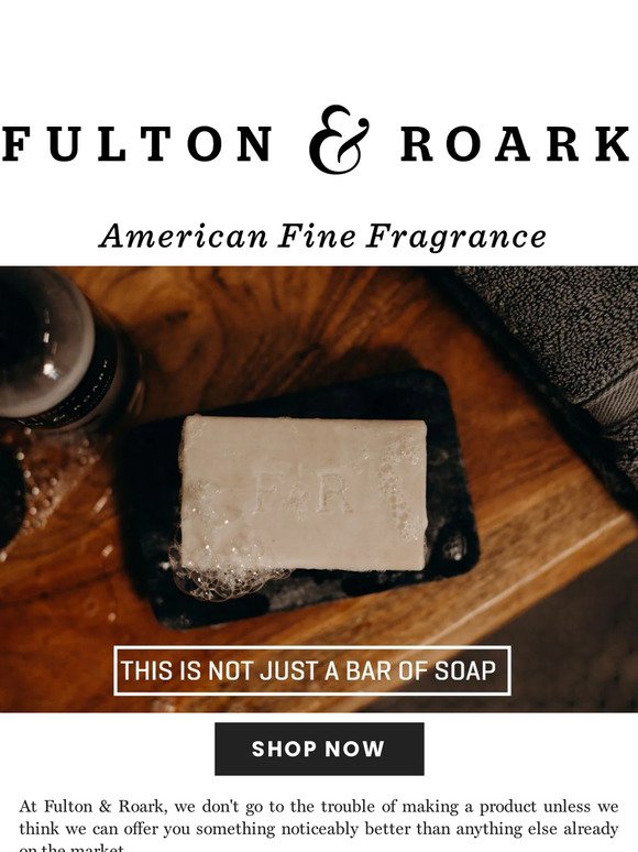 Lost Man Bar Soap - Fulton & Roark