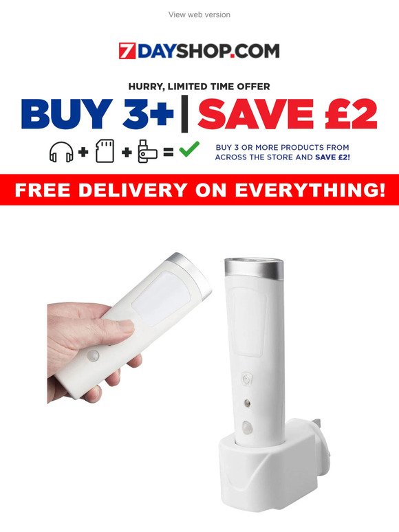 Great Value - Multi-Use Emergency Sensor Light - Only £14.99