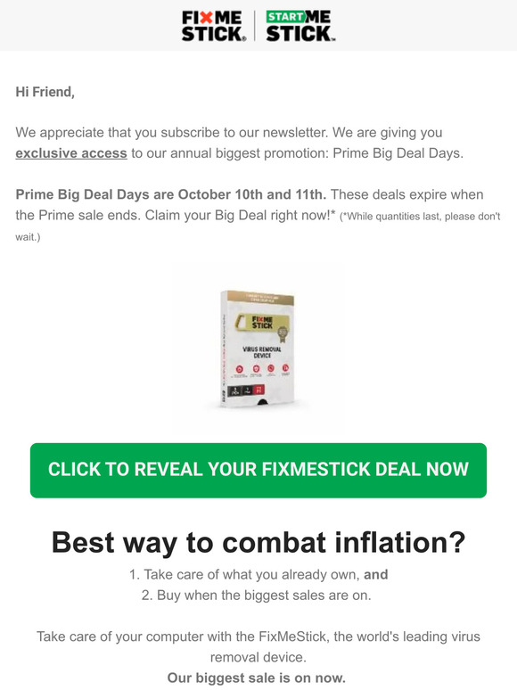 FixMeStick: You've been chosen! | Milled