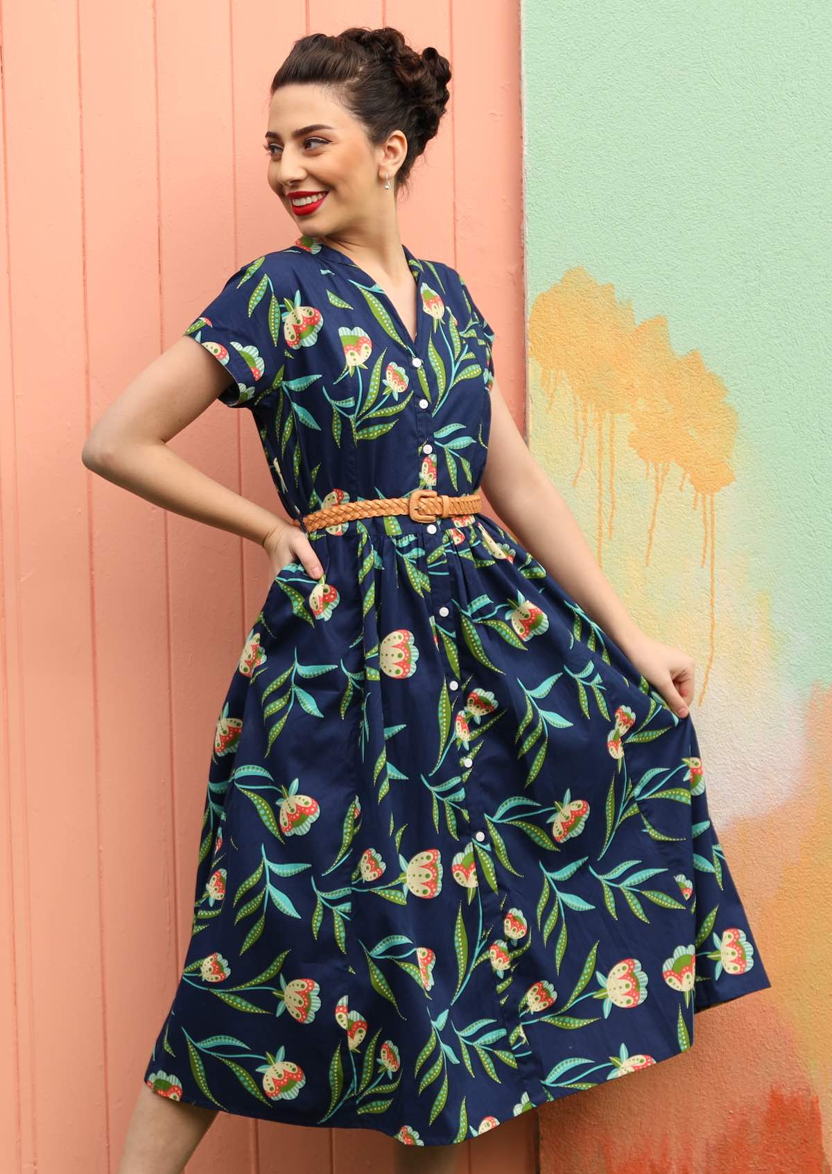Image of Vivien Dress Midnight Reverie