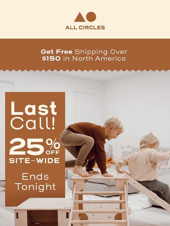 LAST CALL: Save 25% Off - Today Only!