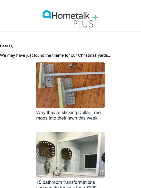 Turn Dollar Tree mops into THIS Milled