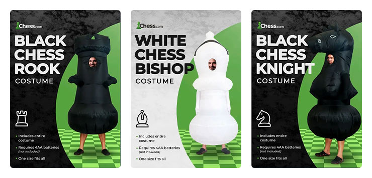 Chess Piece Costumes