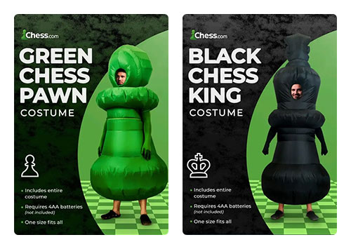Chess Piece Costumes