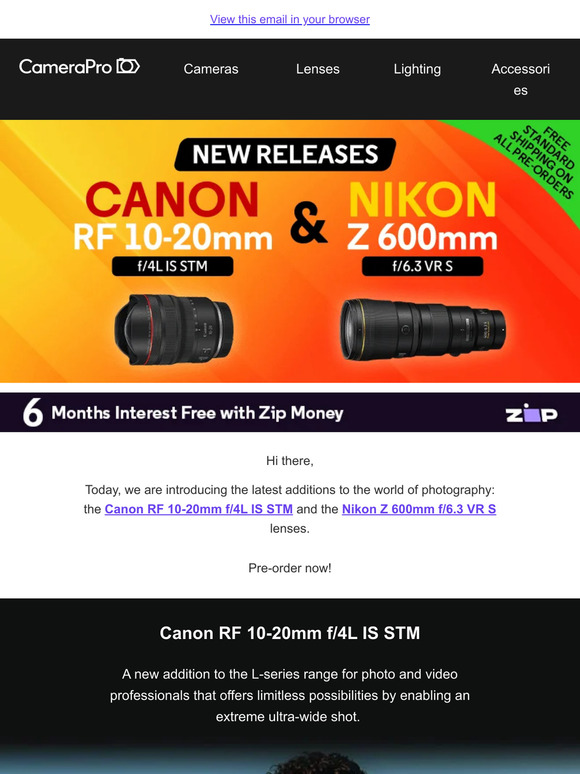 Wide and Wild: Discover Canon and Nikon's Fresh Lens Innovations