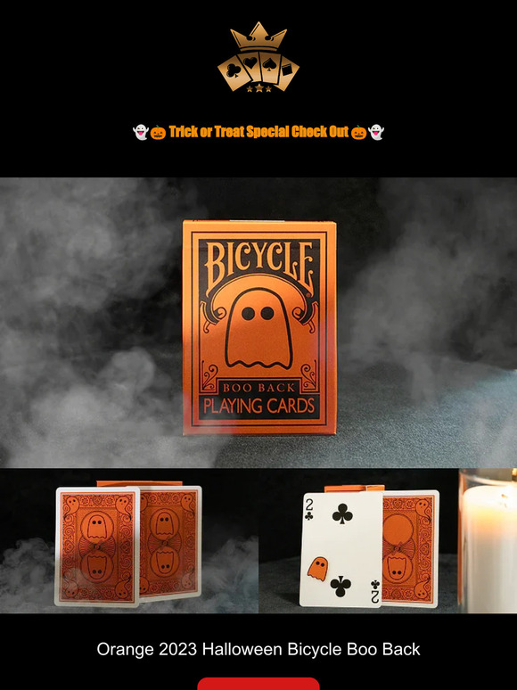 Halloween Playing Cards 1st Drop Milled