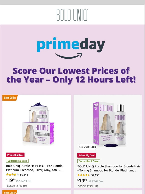 🚨 PRIME DAY OFFERS! UP TO 41% OFF!
