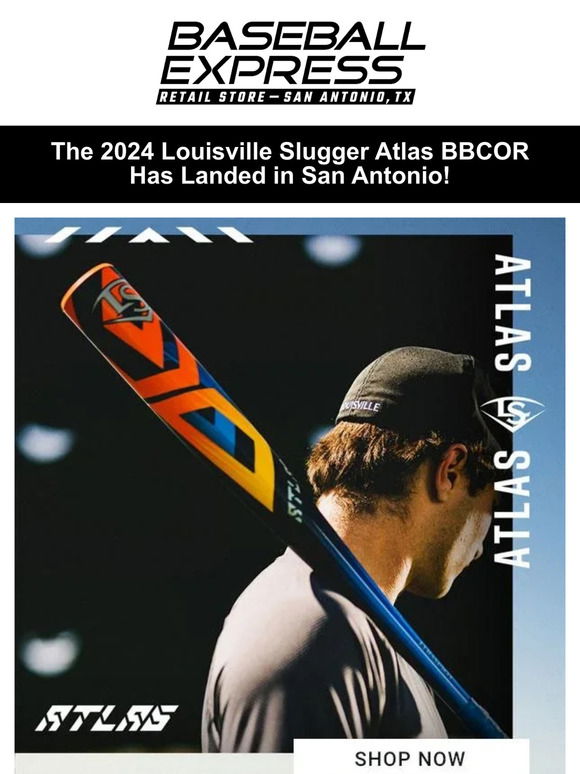 2024 Louisville Slugger Atlas (-3) BBCOR Baseball Bat