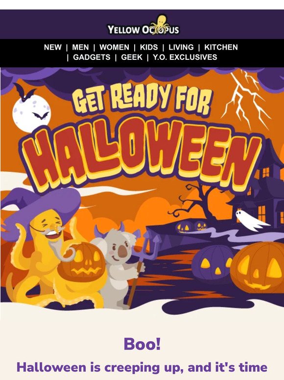 Get Spooktacularly Quirky this Halloween! 🎃