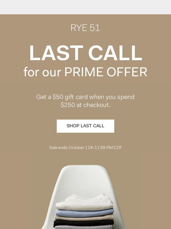 This Prime Offer is ends tonight!