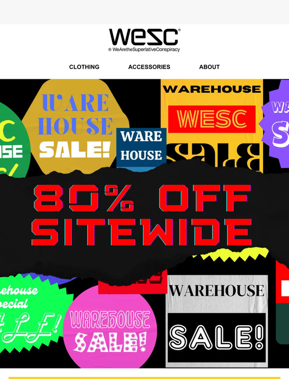 80% Off Sitewide Starts NOW 🏁!!