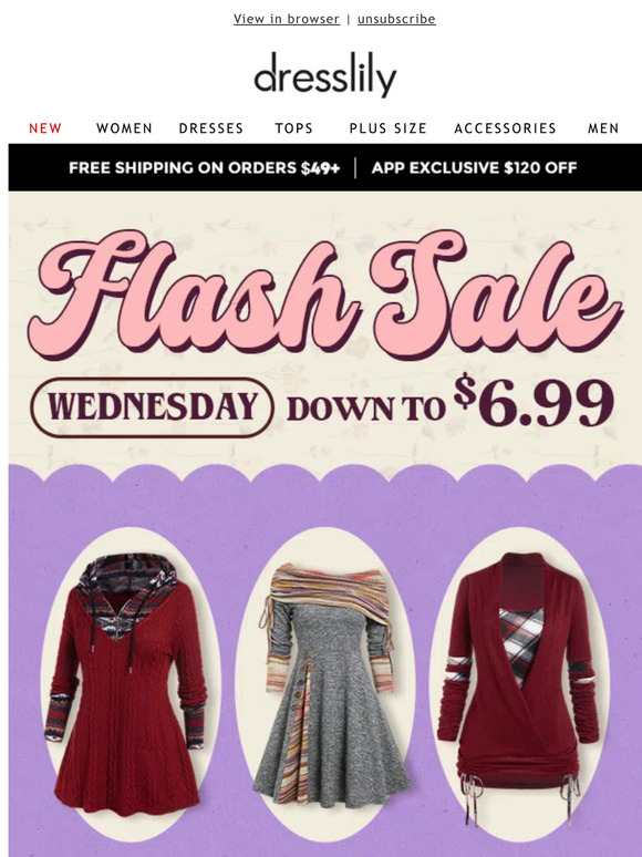 12-Hrs PLUS SIZE| CRAZY $6.99+EXTRA 30% Off