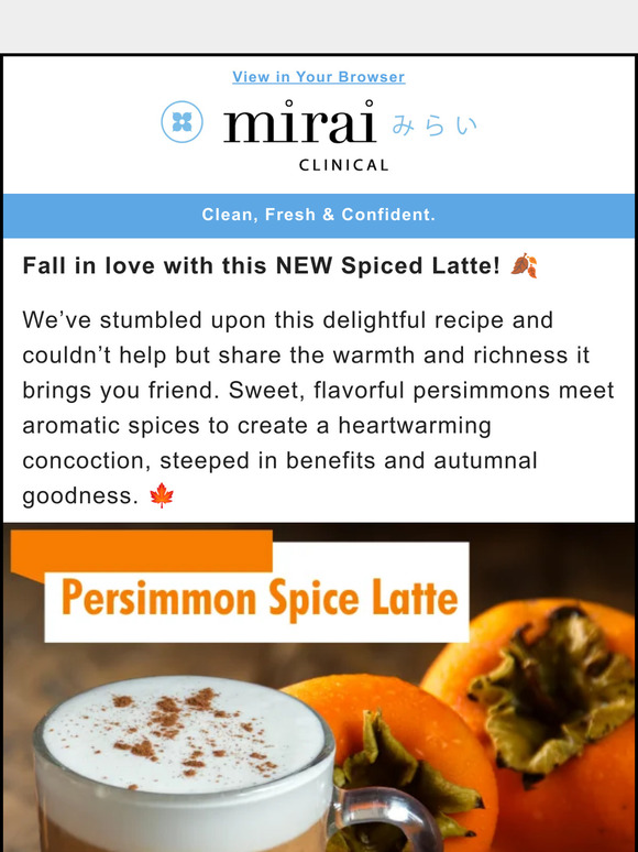 🍊 Persimmons in your latte? Say goodbye to pumpkin spice!