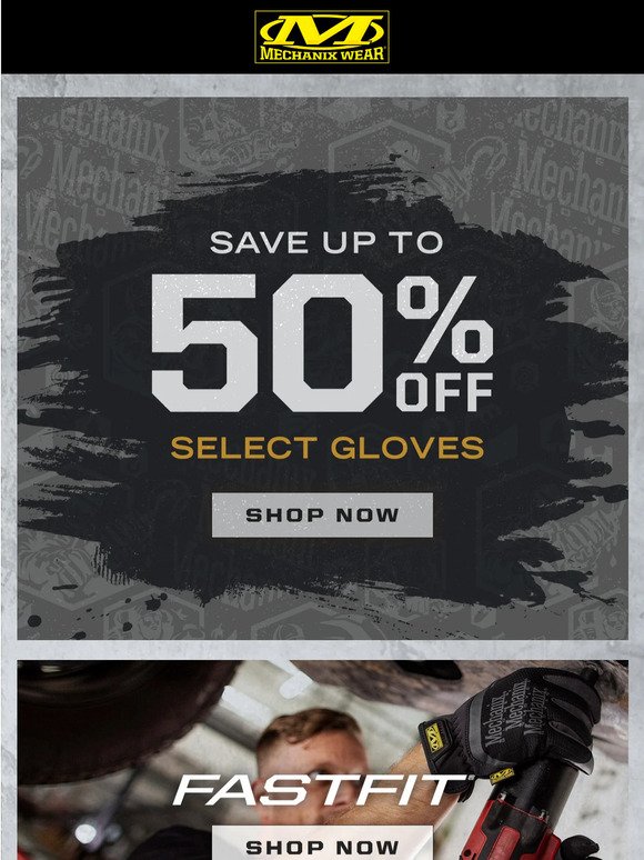 Going on Now - up to 50% off Gloves