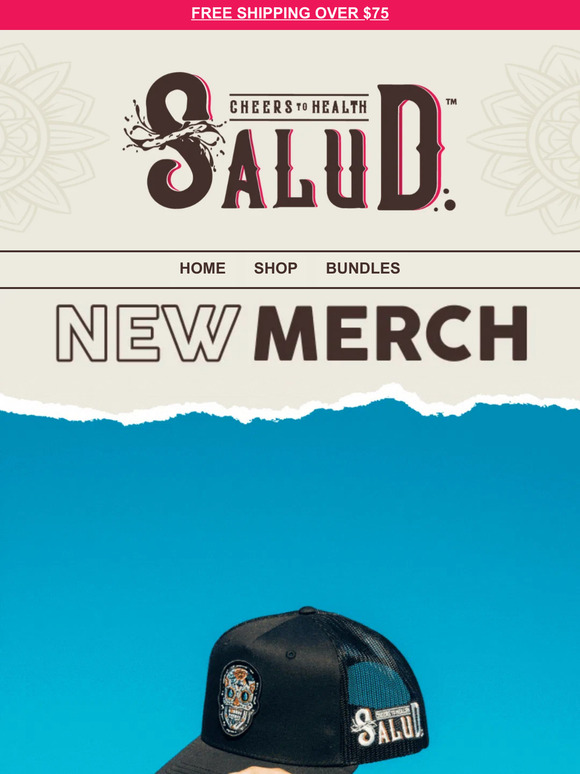 Taste Salud NEW Trucker Hats and Pins 🧢💀 Milled