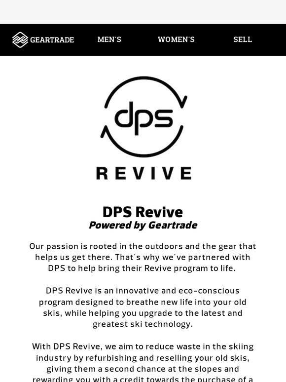 DPS Revive Powered by Geartrade ♻️ Milled