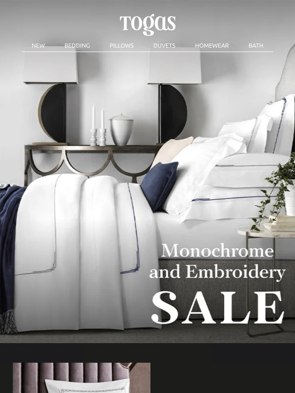 Monochrome and Embroidery Sale