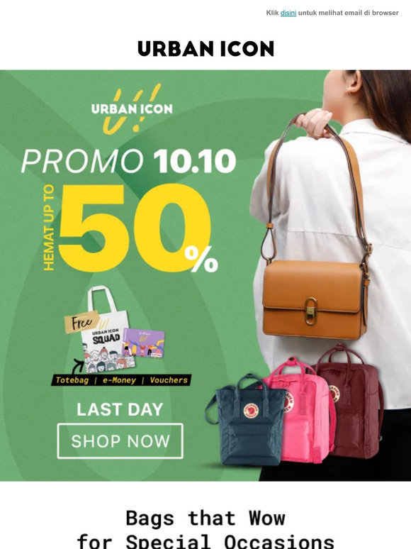 😱 Final Call: Last Day Save up to 50% on Promo  10.10