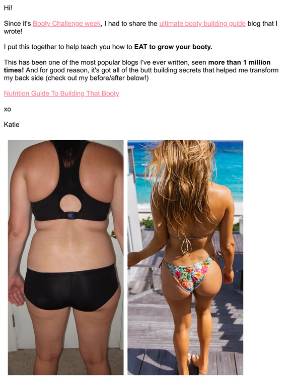 Love Sweat Fitness This Is What To EAT To Grow Your Booty Milled