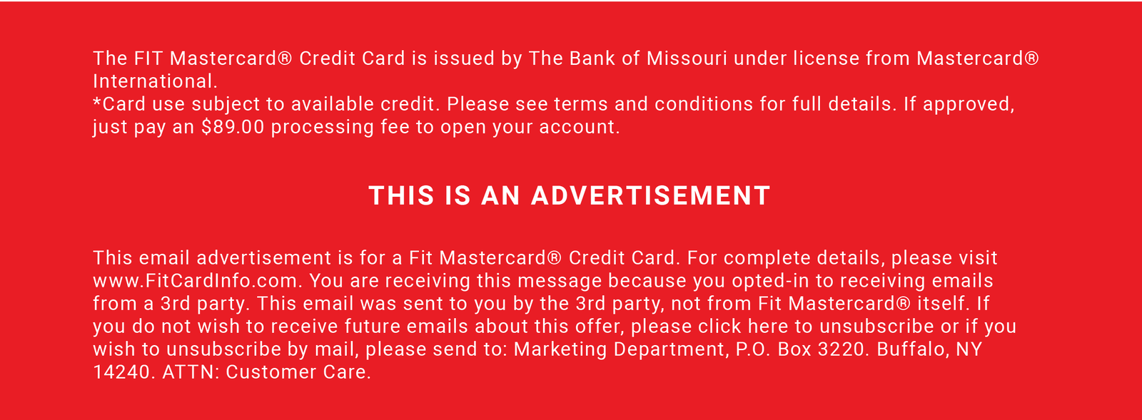 See disclaimer details here