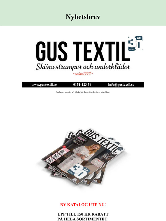 NY KATALOG UTE NU! Se dina stora rabattkoder!