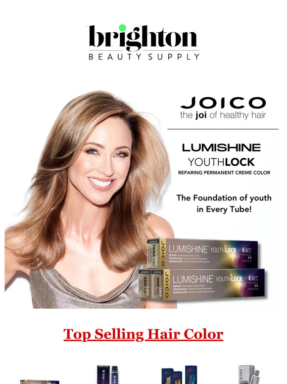 Brighton Beauty Supply Joico Lumishine Youthlock Permanent Creme Color Unlock Hairs Youth 0160